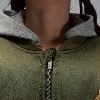 NIKE公式】ジョーダン ジュニア ビッグ ロゴ フーデッド ボンバー